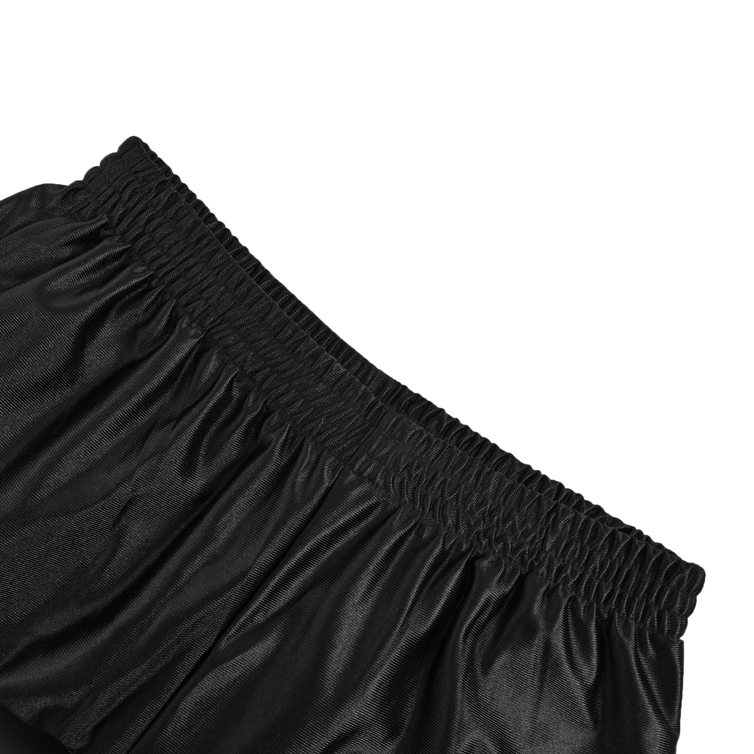 Balenciaga 24ss double ring embroidered shorts