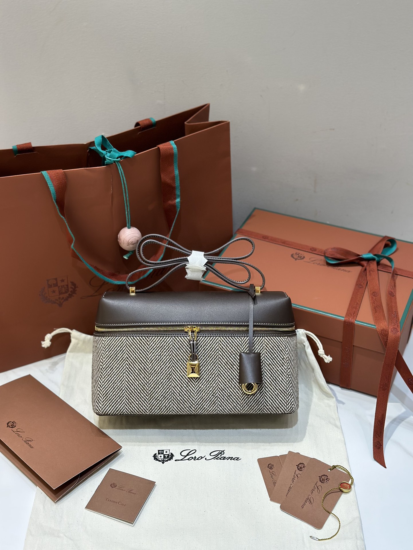 Loro Piana Extra series handbags