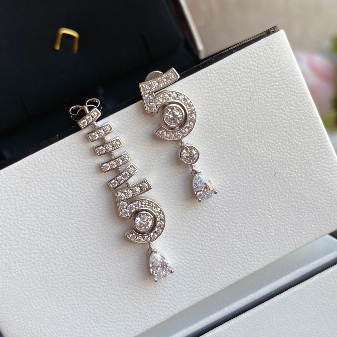 Chanel 5 tassel earrings