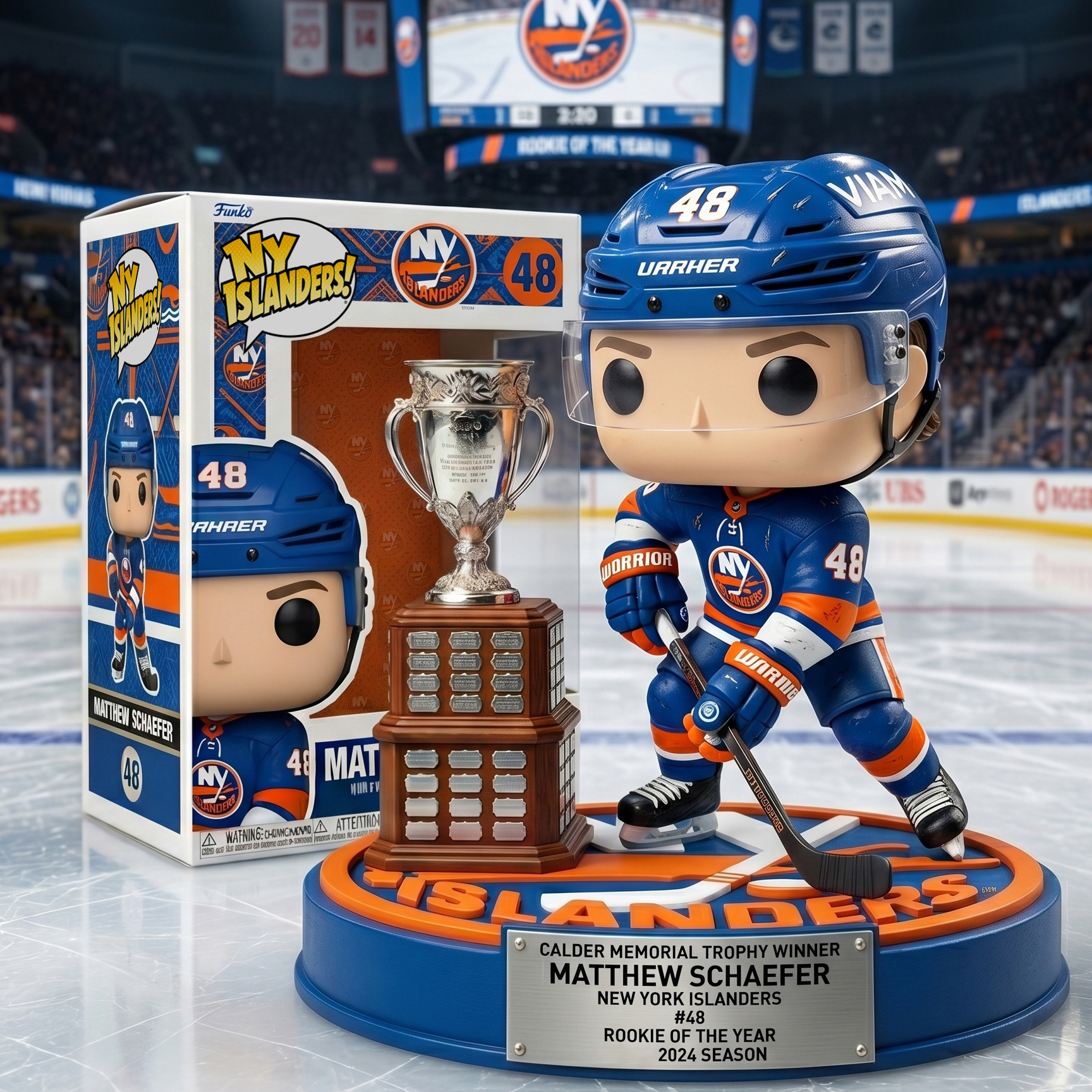 Pop! NHL – Matthew Schaefer Calder Trophy Winner Edition
