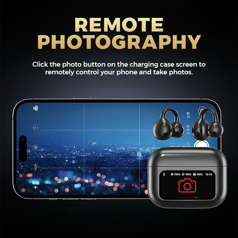 Bone Conduction Bluetooth Earphones