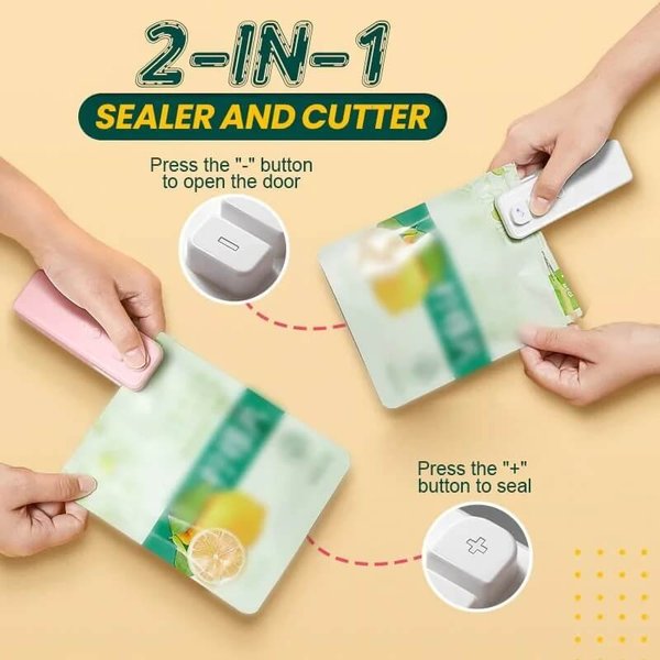 🔥50% OFF Last Day Sale-2-IN-1 Magnetic Food Sealer-BUY 3 GET 15% OFF & FREE SHIPPING