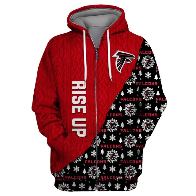 ATLANTA FALCONS 3D CHRISTMAS HOODIE ABC03