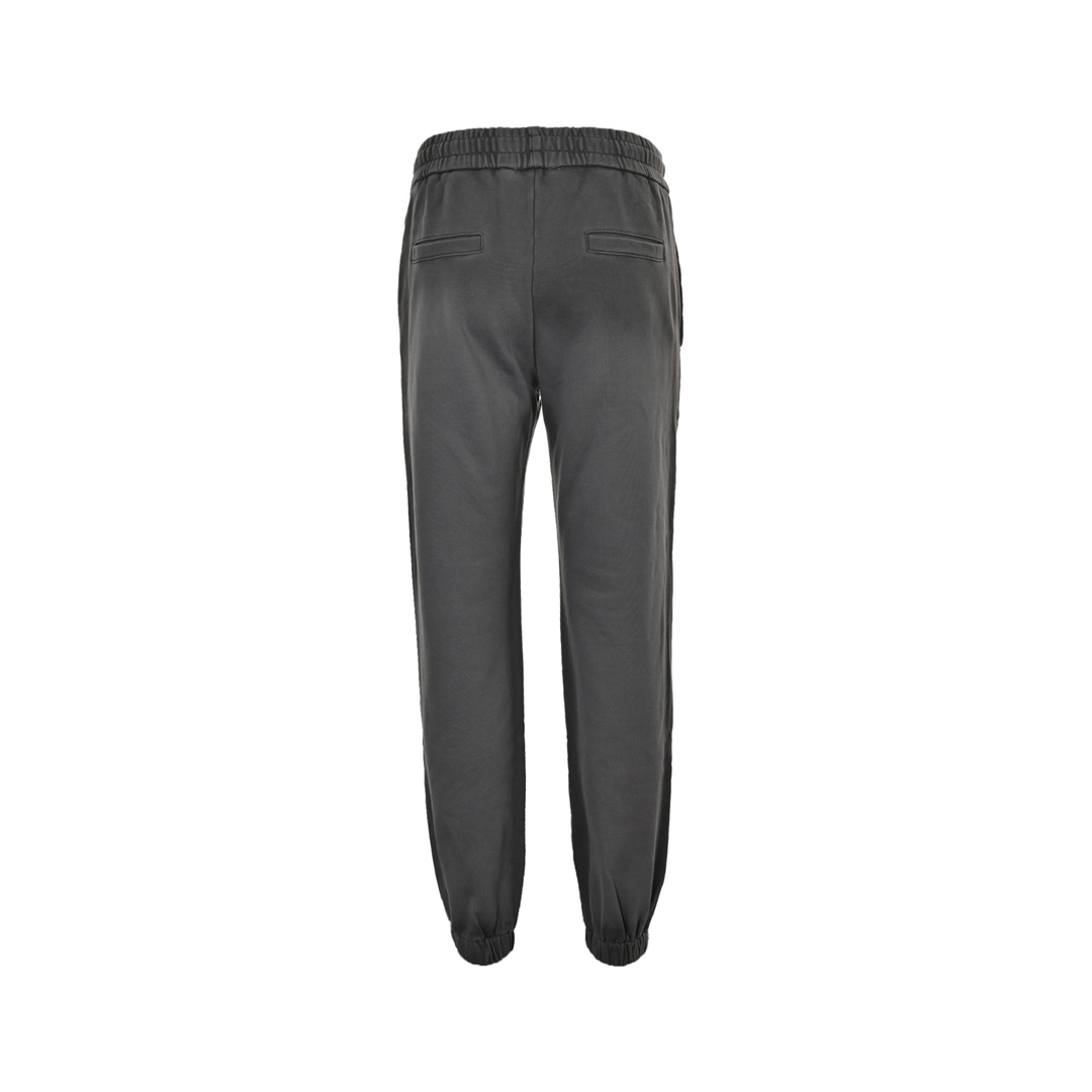 Fendi Heavy Grey Distressed Washed Gradient Trousers