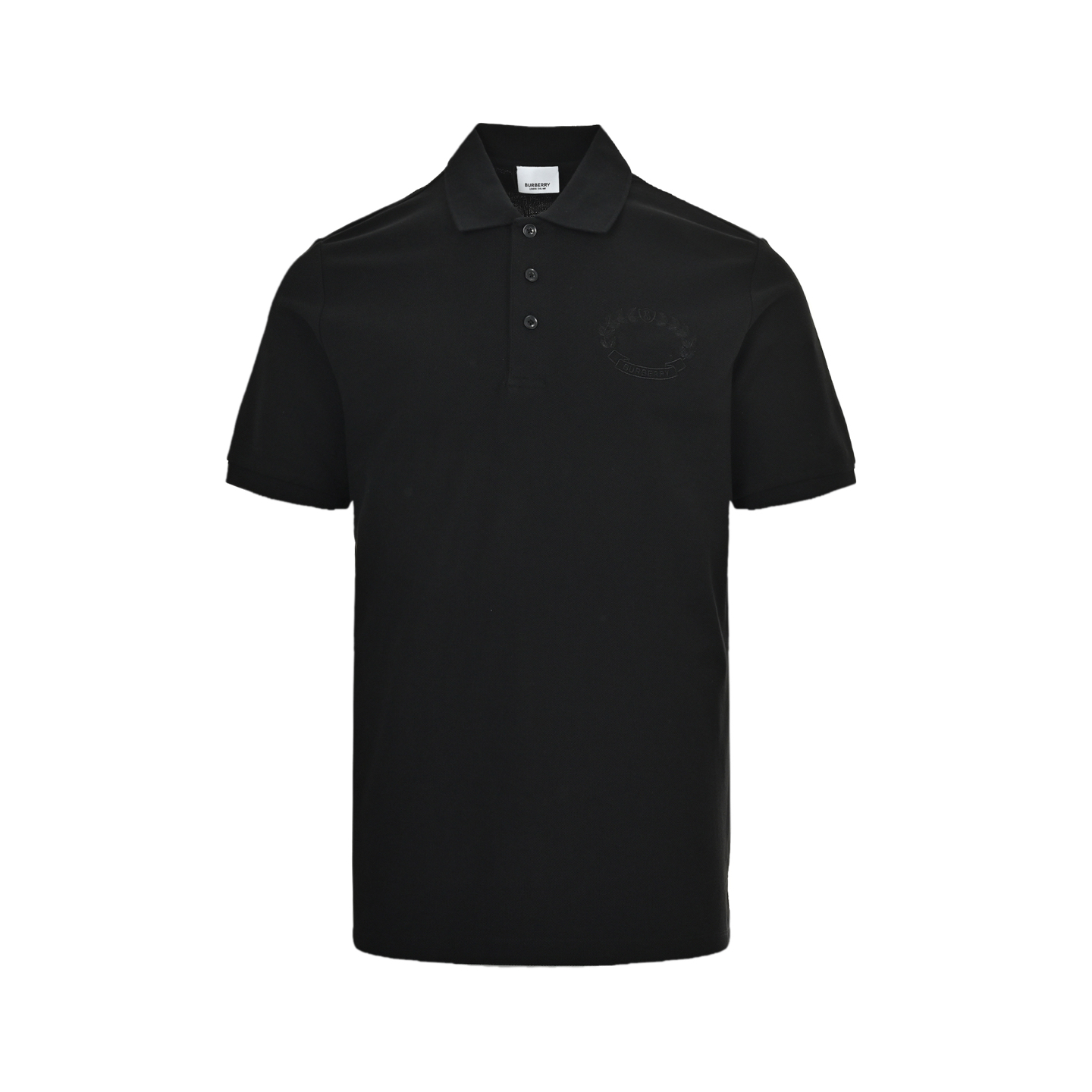 Burberry Polo short-sleeved shirt with wheat ears embroidery on chest