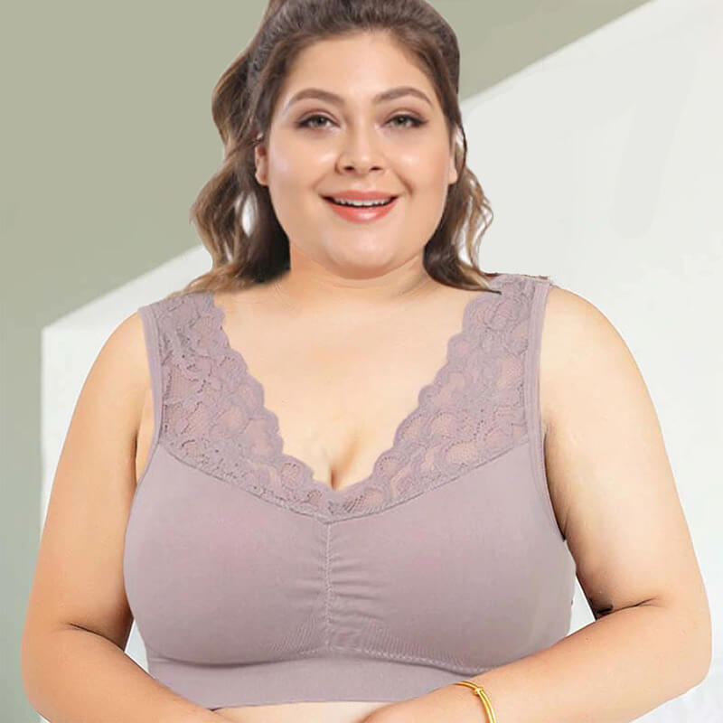 (🔥Christmas Hot Sale-50%OFF NOW) Push Up Comfort Super Elastic Breathable Lace Bra -Buy 5 GET 3 FREE & FREE SHIPPING