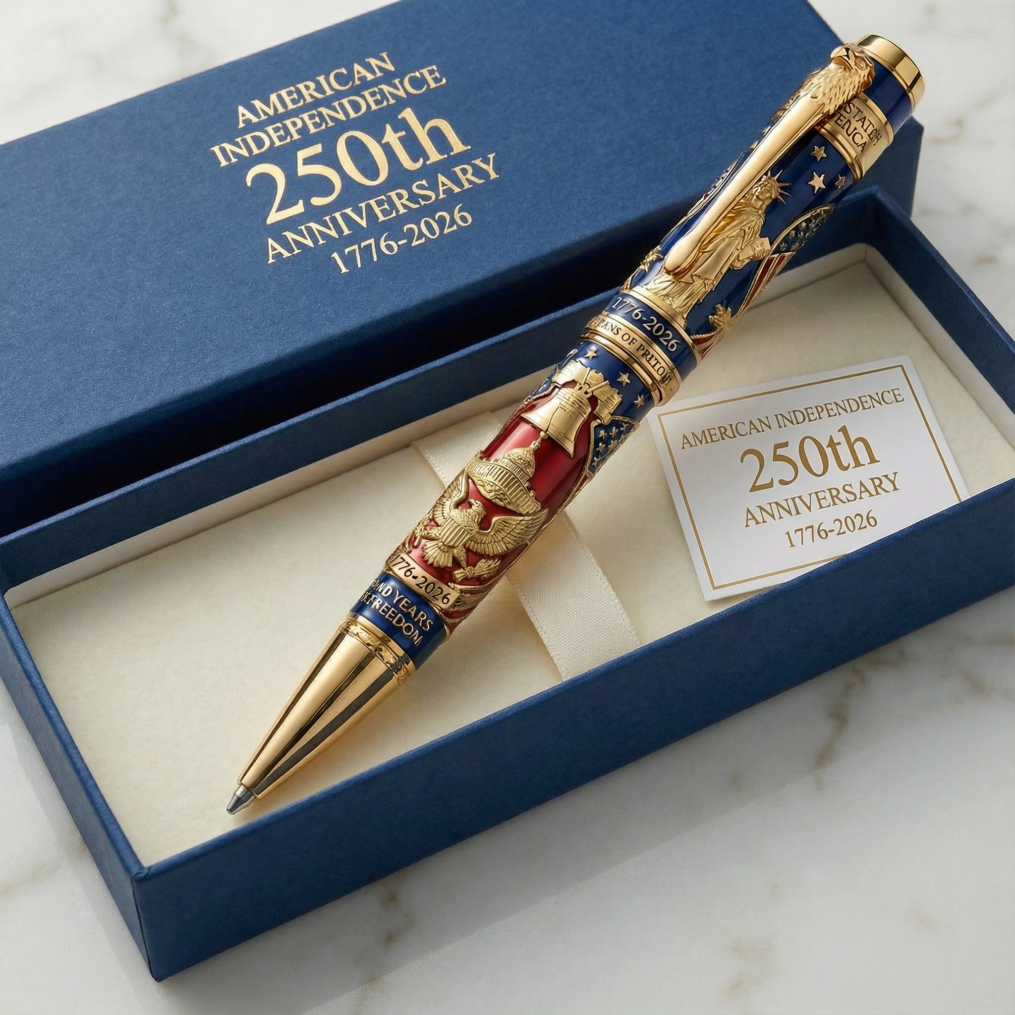 250th Anniversary Commemorative Ballpoint Pen of American Independence