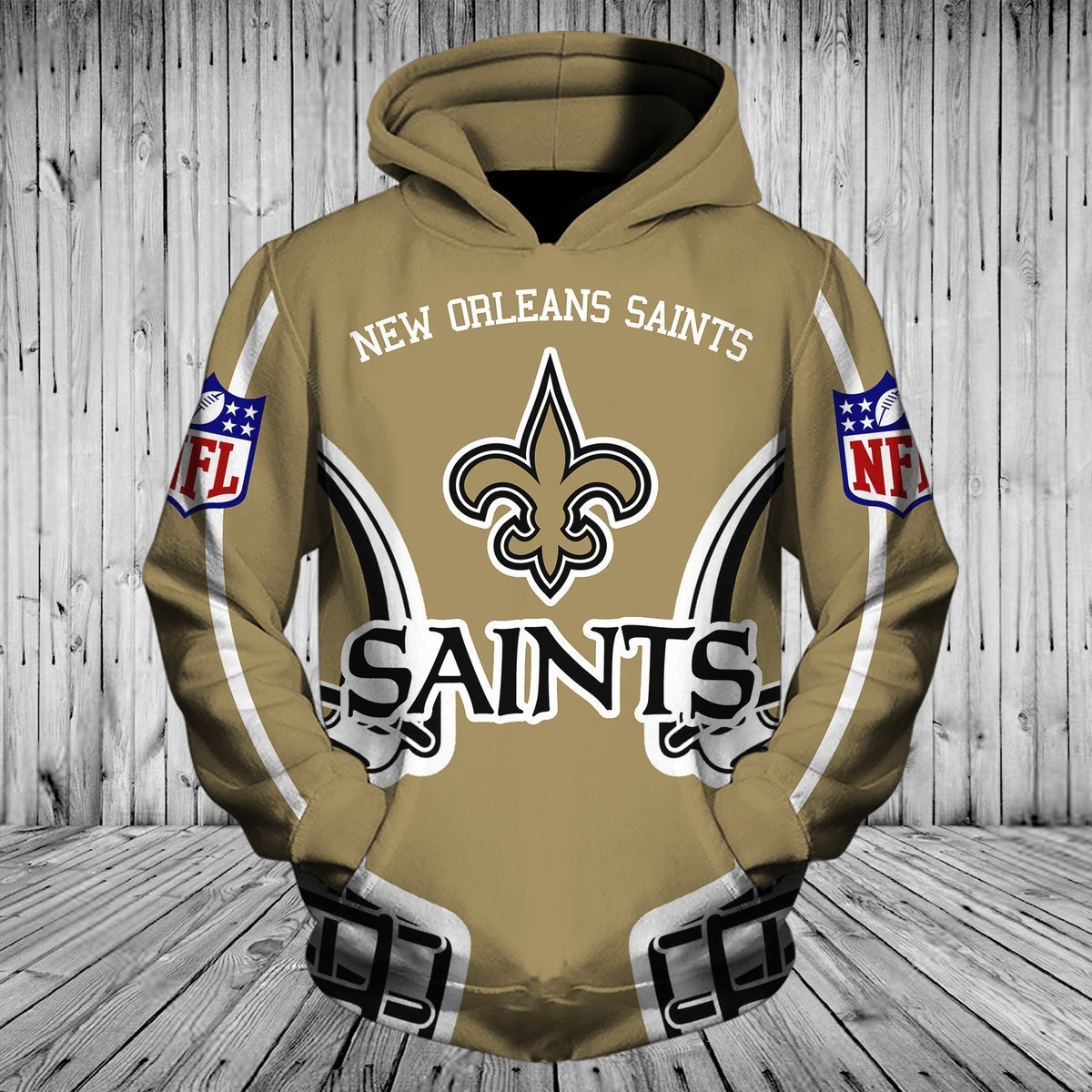 SAINTS HOODIE 3D 10