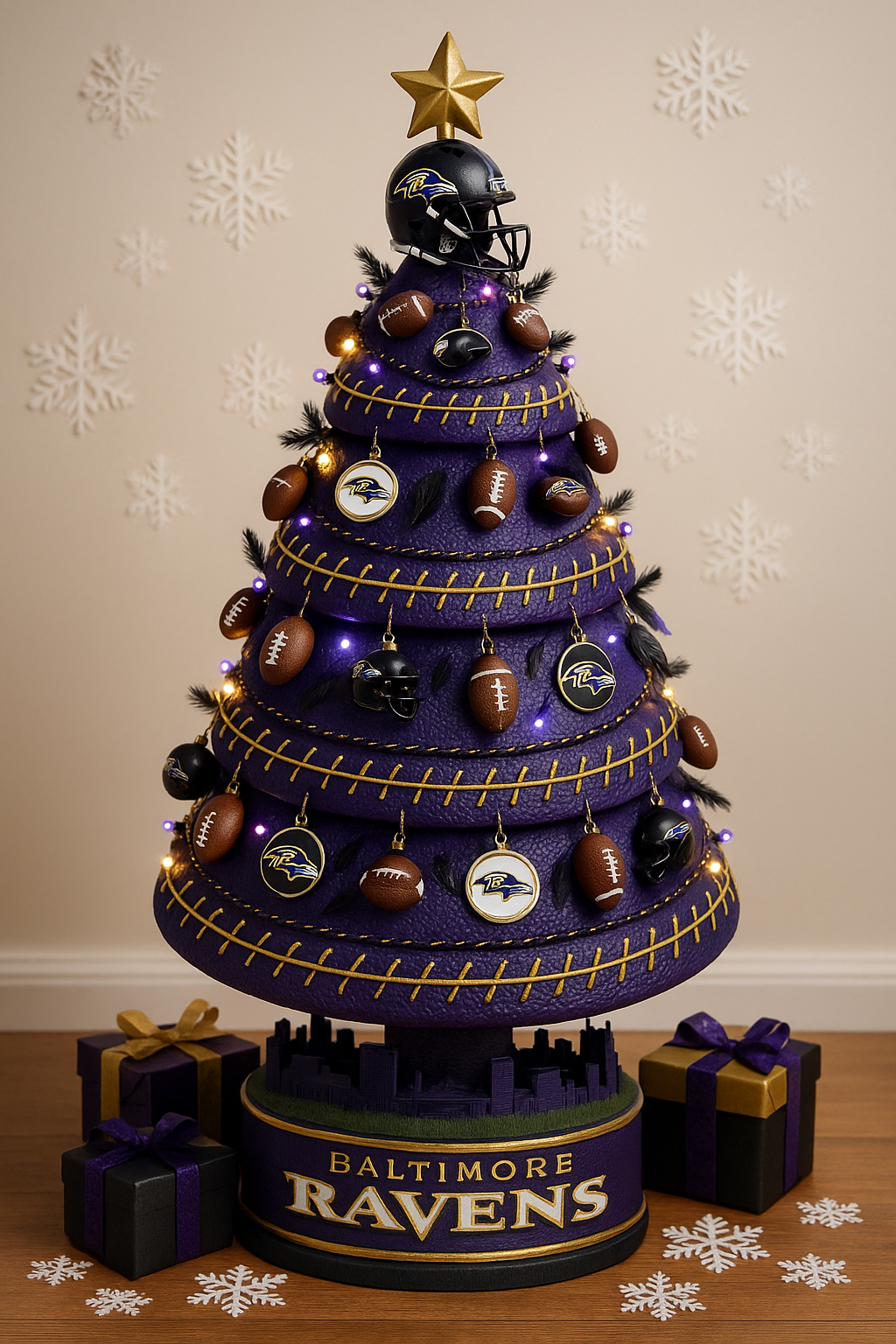 Baltimore Ravens Christmas Tree: A Championship Holiday Tradition