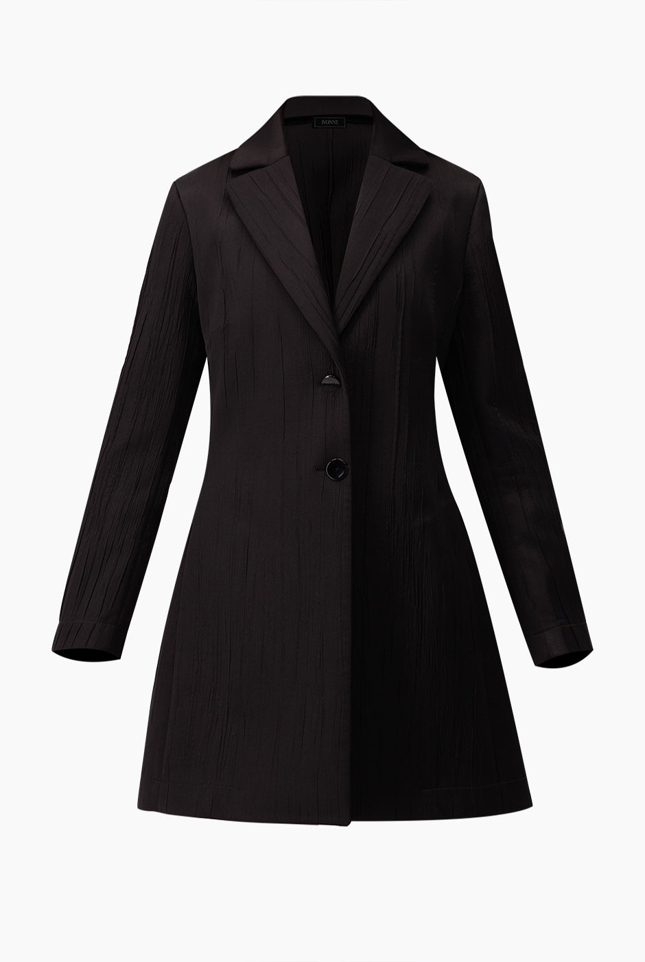 Trench largo color negro