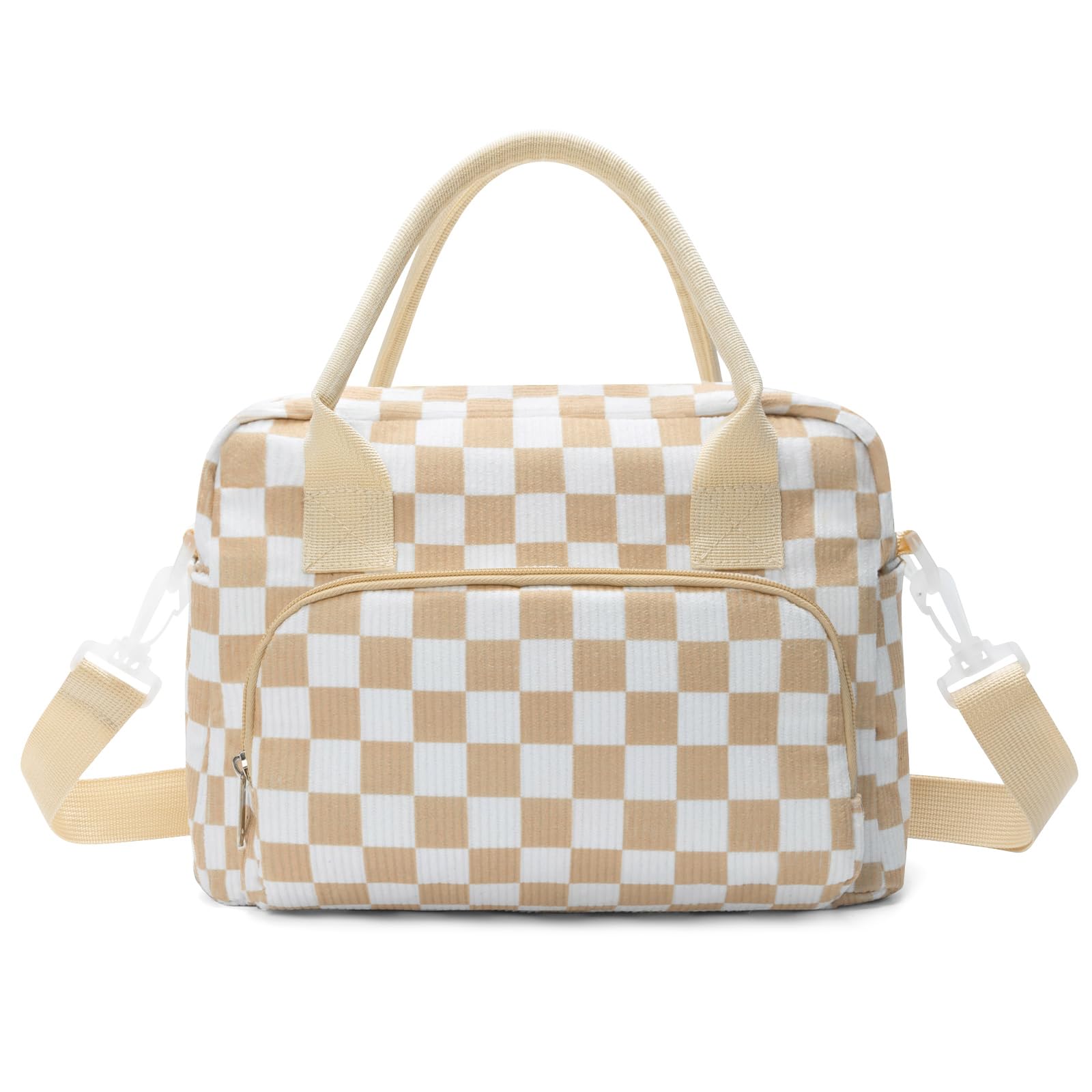 Insulated Large Lunch Bag with Multi-Pockets & Waterproof Design