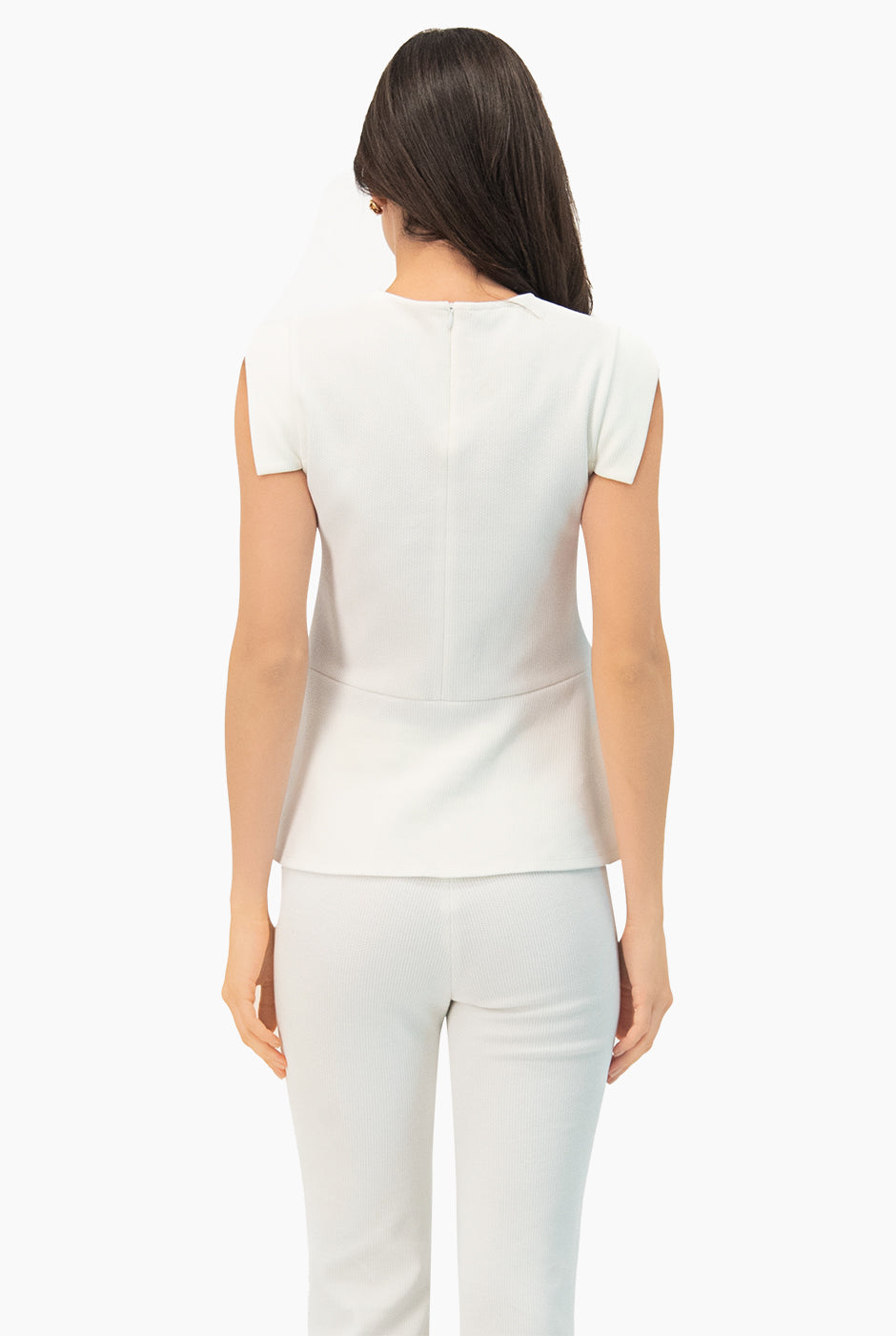Blusa lisa sin mangas