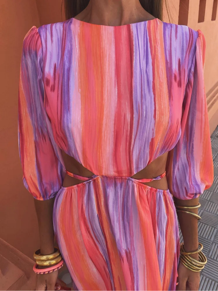 Chic Cut-Out Elegant Dress
