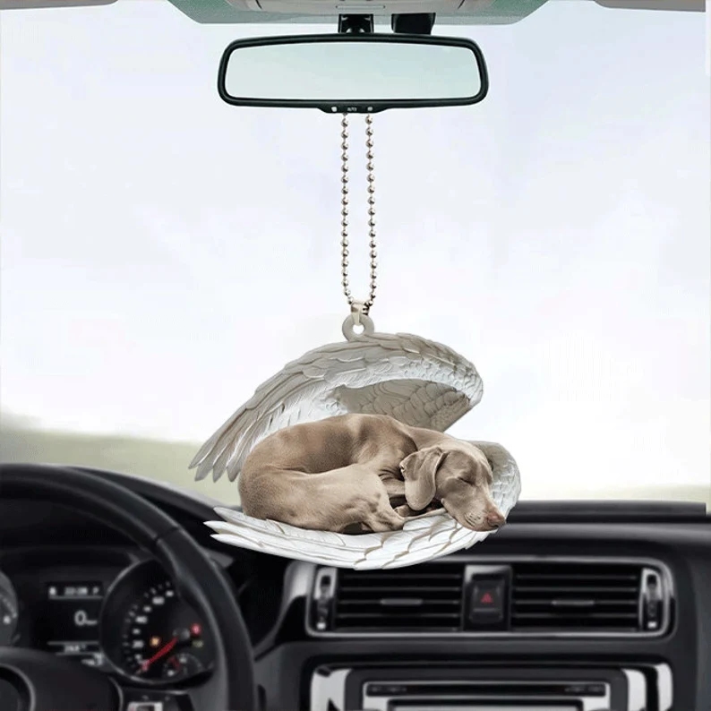 Dog Sleeping Angel Ornament | Dog Lovers Gift