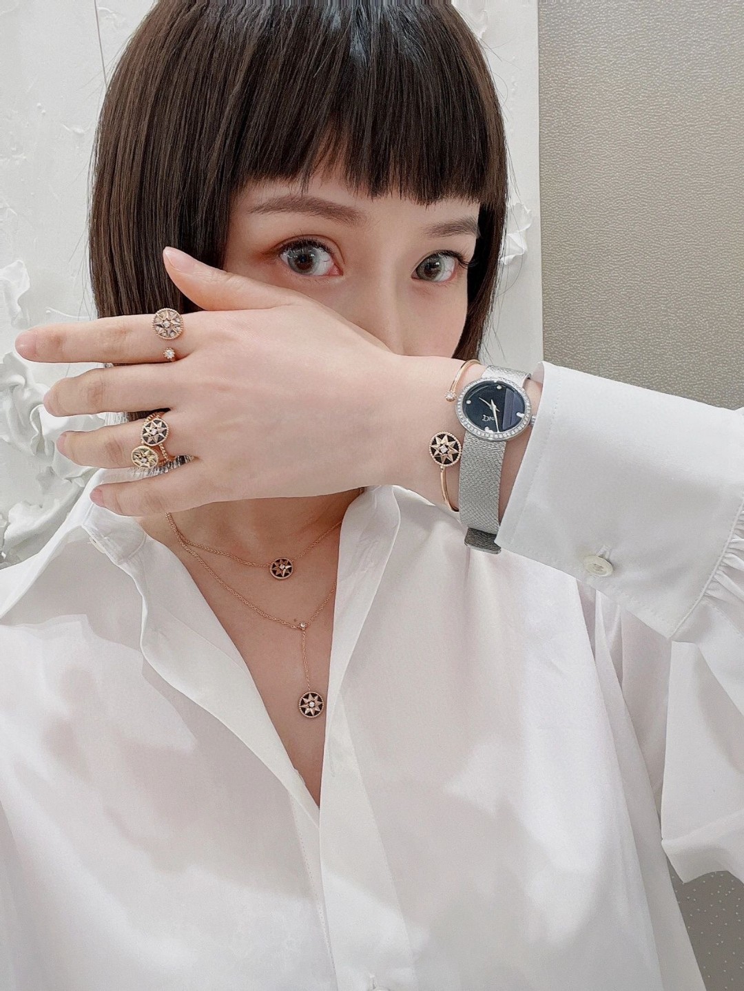 Dior Compass Open Ring