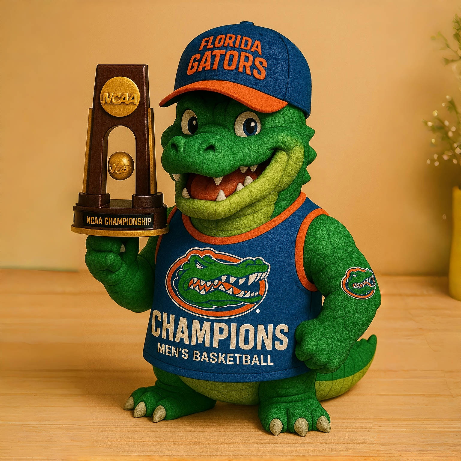 Florida Gators NCAA Champions Mascots
