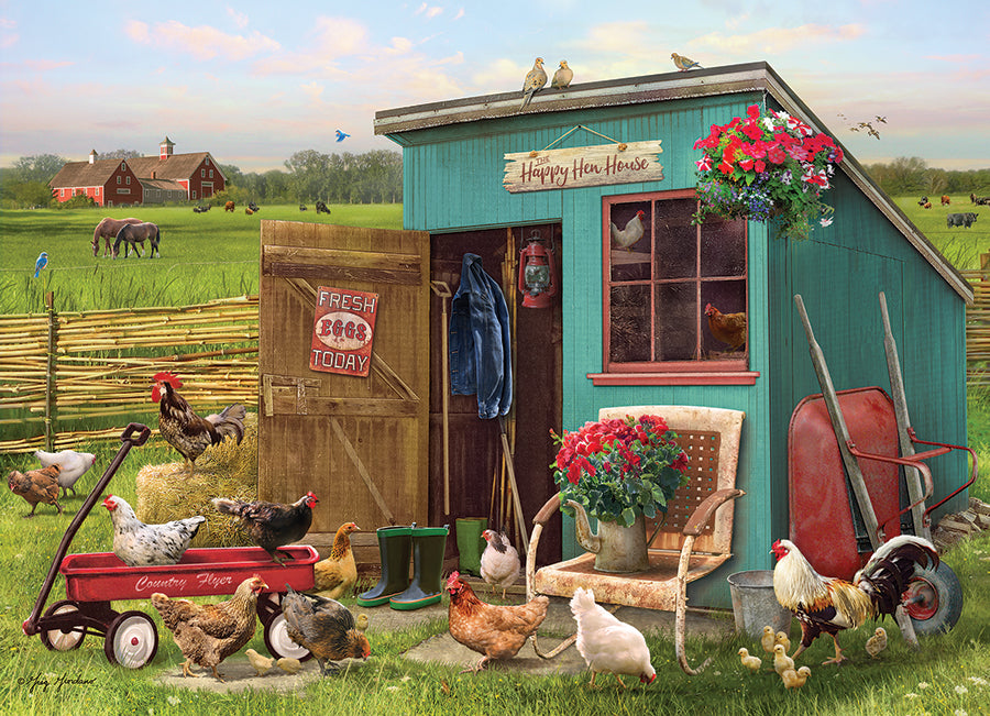 The Happy Hen House | 1000 Piece