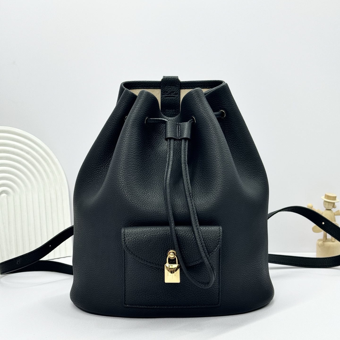 Loro Piana Extra Drawstring Backpack FAP4322