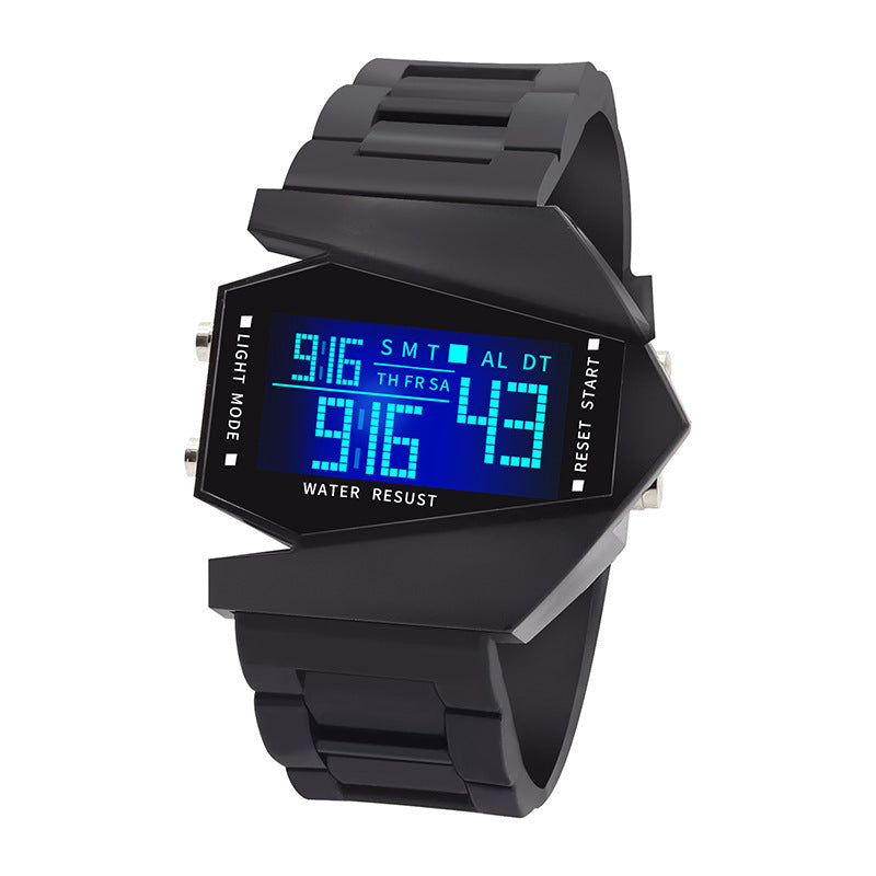 Creative Luminous Airplane Shape LED Watch