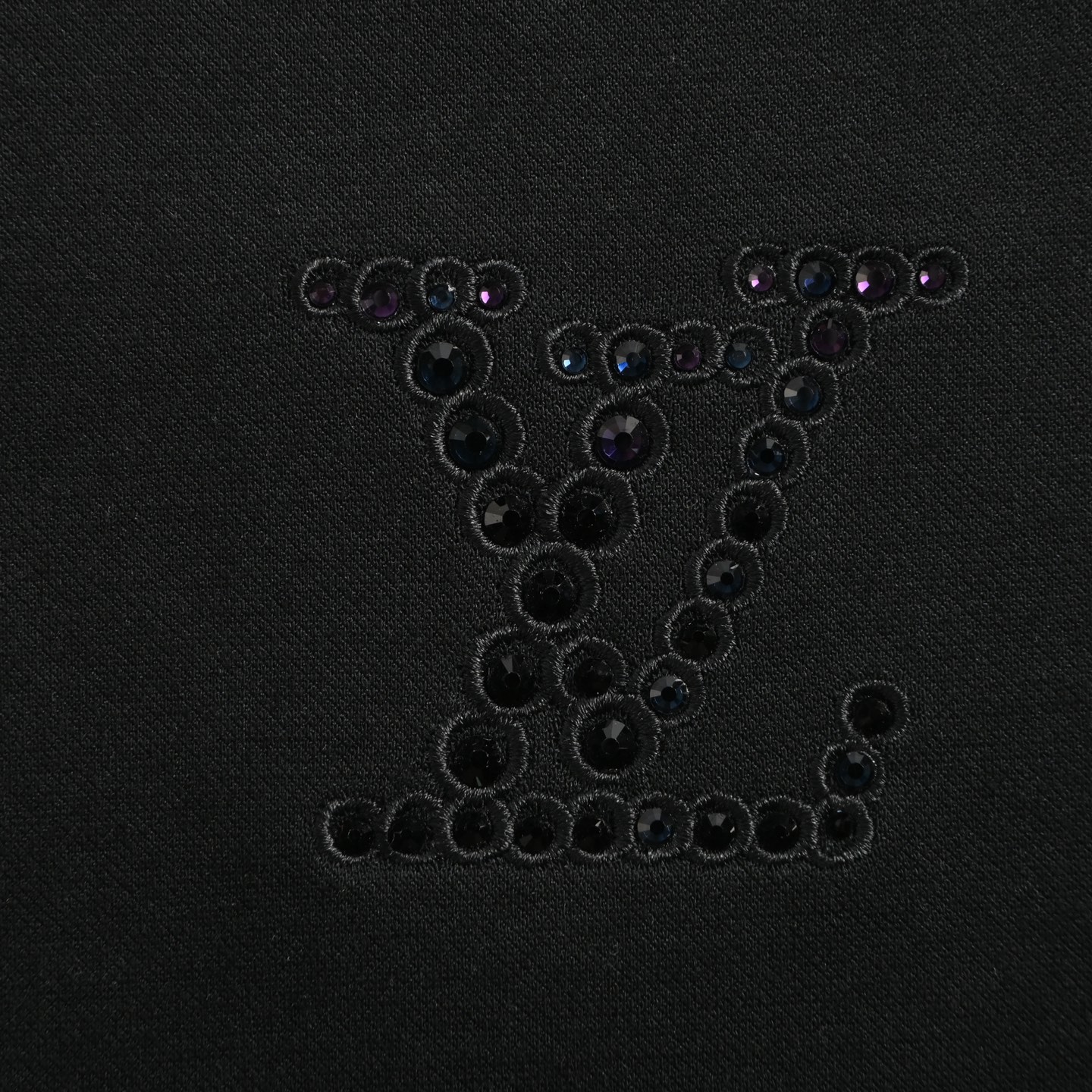 Louis Vuitton 25ss rhinestone embellished shorts