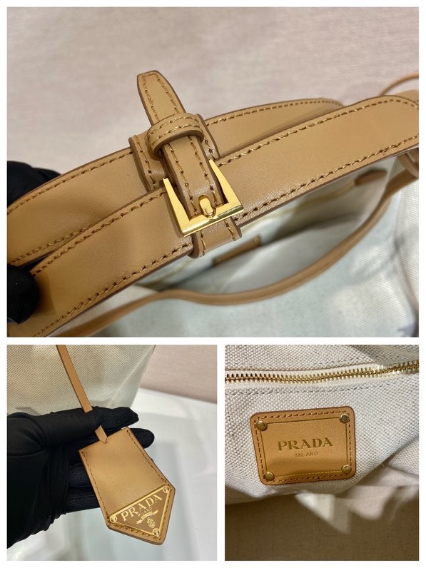 Prada Canvas Tote Bag Medium 1BG471
