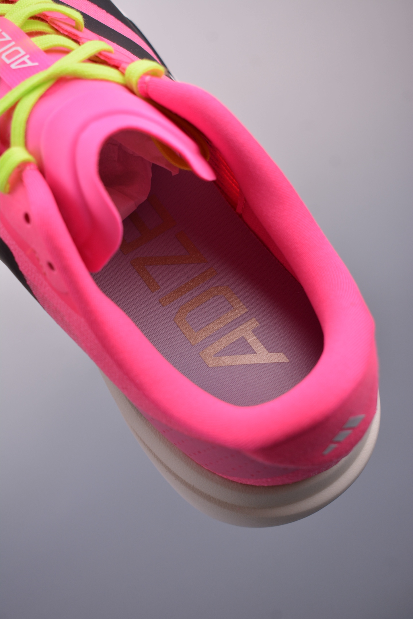 Adidas Adizero Evo SL M Running Shoes Pink Black and White JS4455