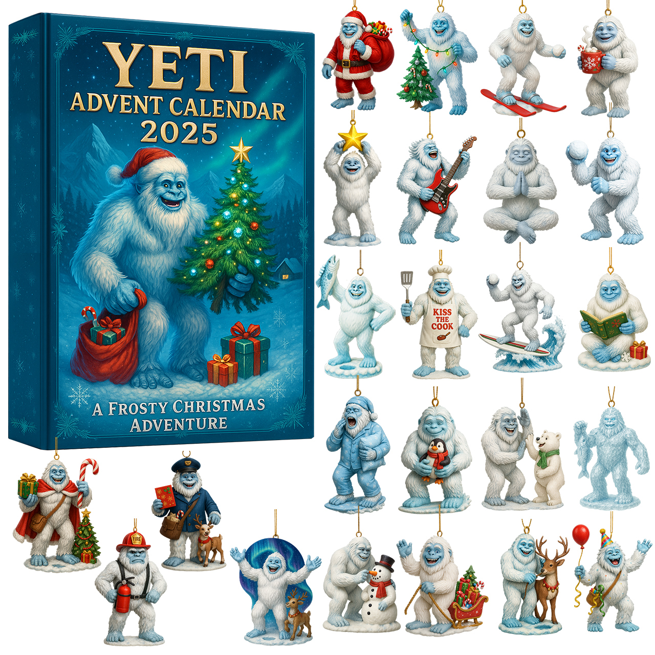 Yeti Advent Calendar 2025 – A Frosty Christmas Adventure