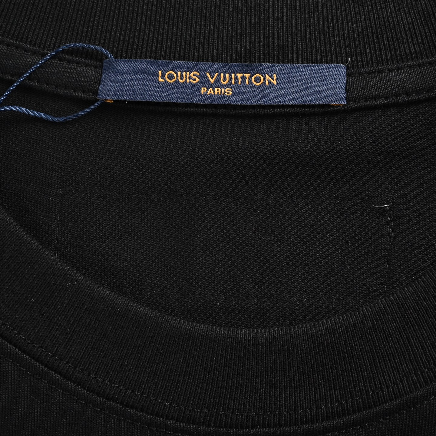 Louis Vuitton 25ss hemp rope knot embroidered logo short sleeve