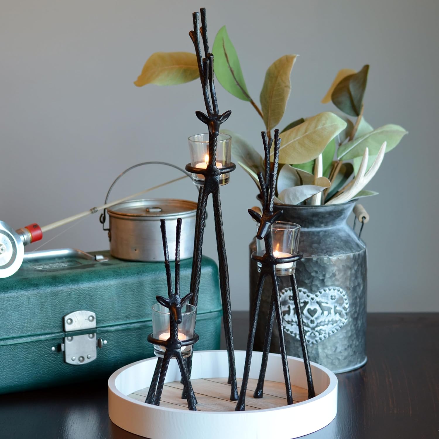 On Sale🔥Reindeer Tea Light Holders