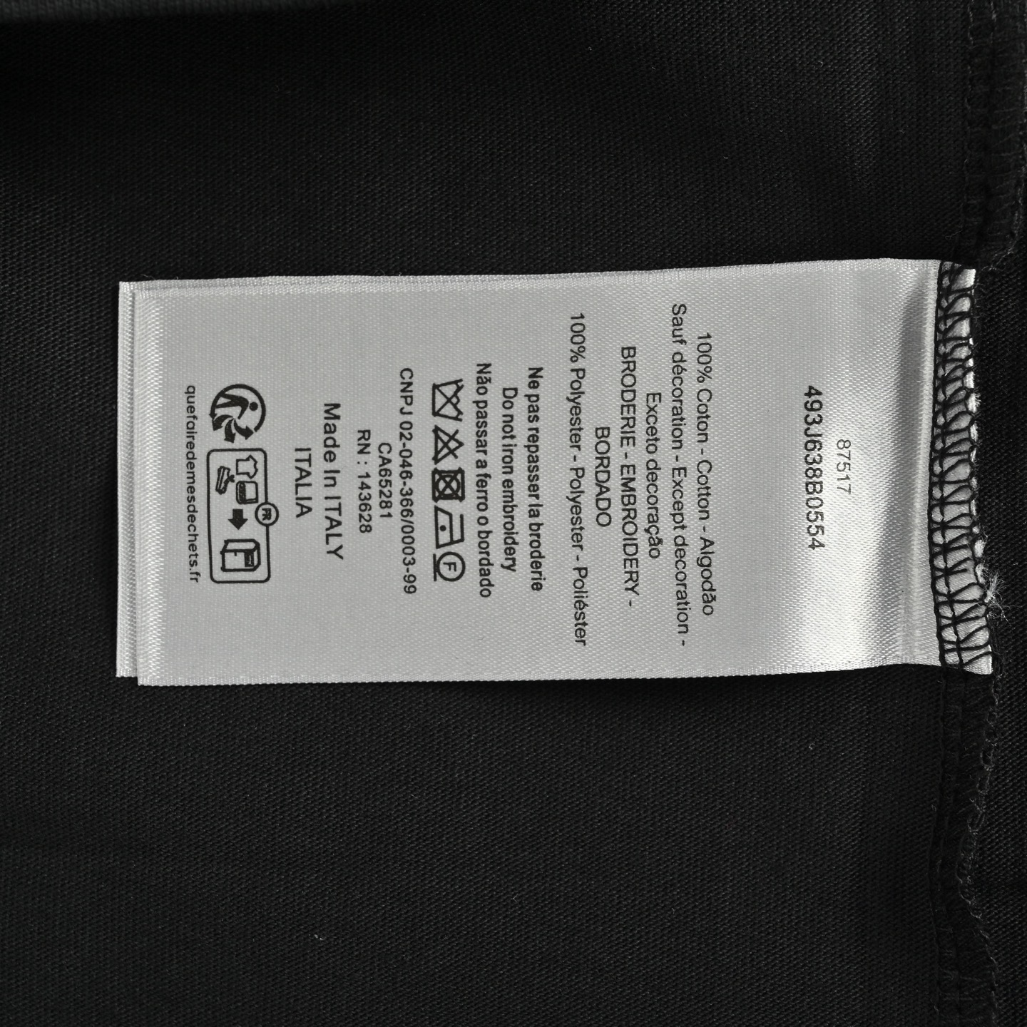 Dior 25ss reflective diamond logo print short sleeve