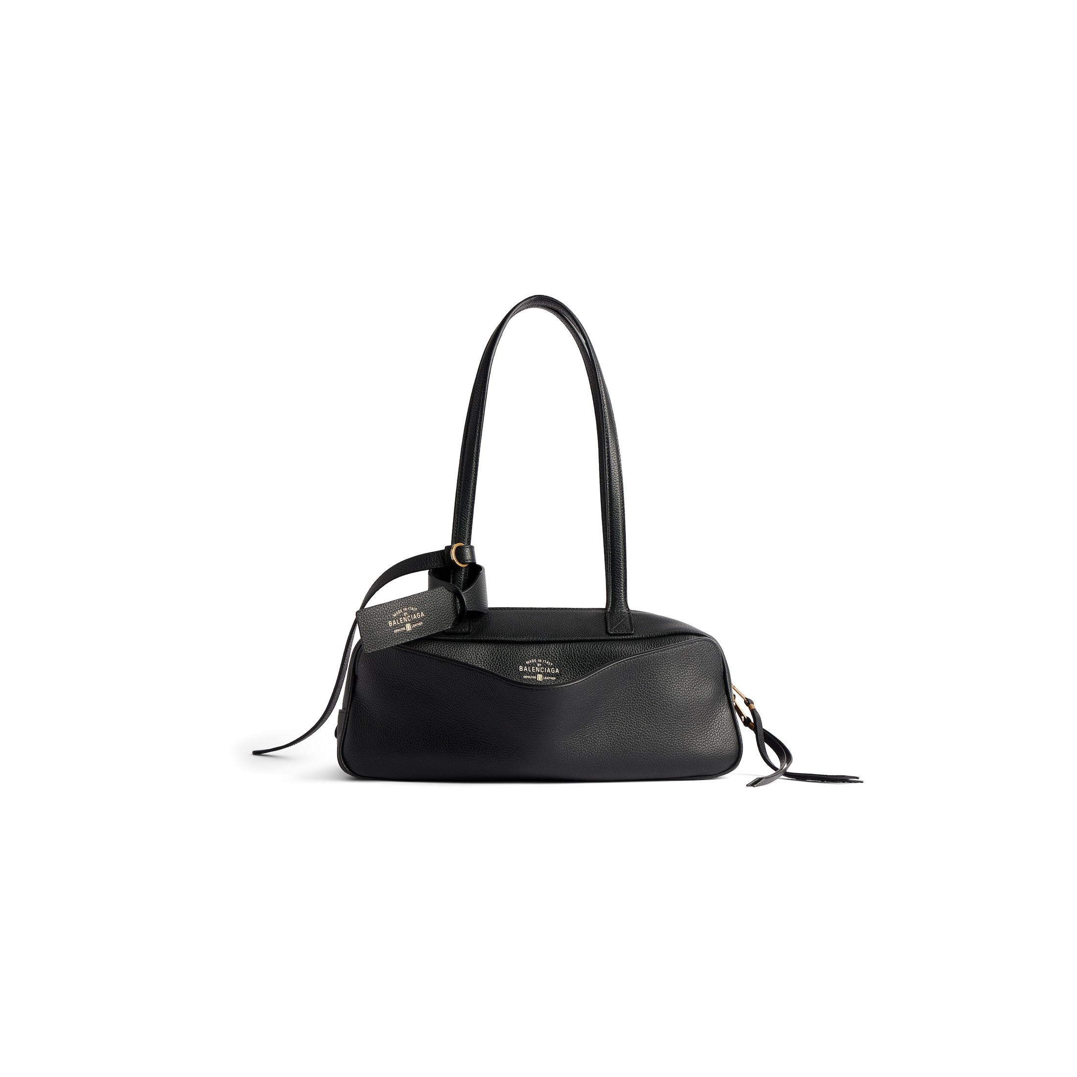 Balenciaga Women's Carrie Bowling Bag Medium in Black8264252ABNQ1000