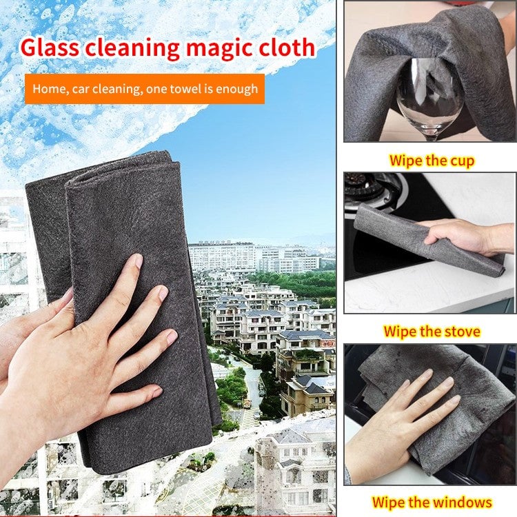 (49% OFF)Glass Cleaning Magic Cloth