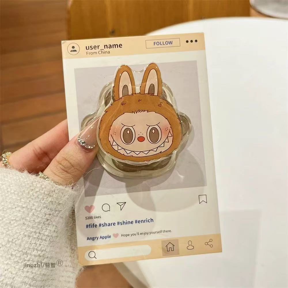 Labubu cat claw magnetic phone holder