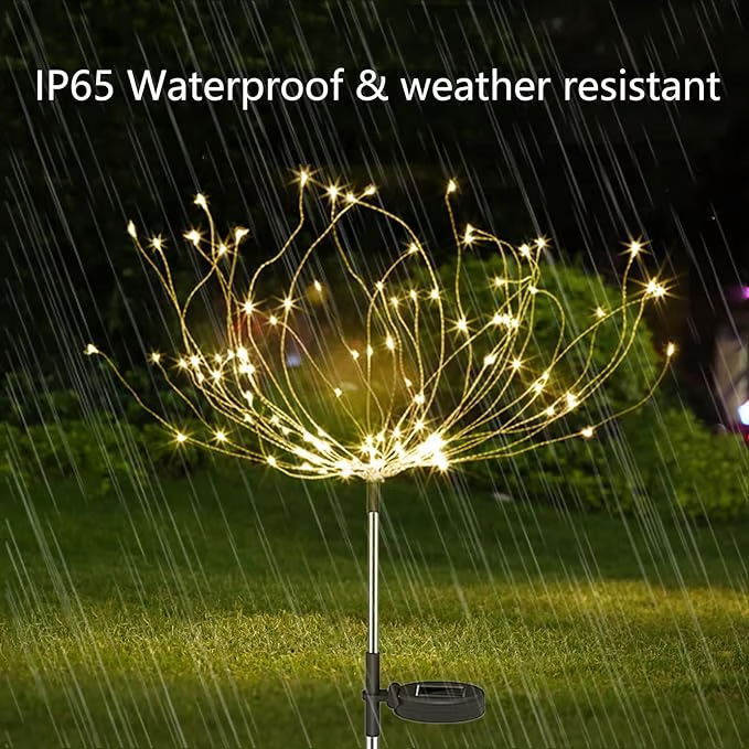 ❤️Last Day 49% OFF - 3PCS/SET Solar Powered Garden Fairy Lights