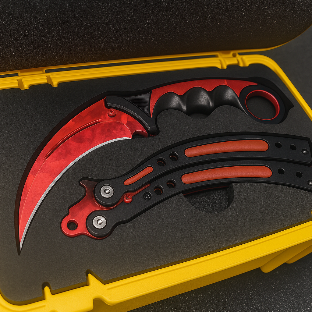 Doppler Butterfly Karambit Set