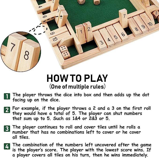(🔥Last Day Promotion-SAVE 50% OFF)Best Family Toys👍Wooden Board Game🧩(12 Inches)-BUY 2 GET 10% OFF AND FREE SHIPPING