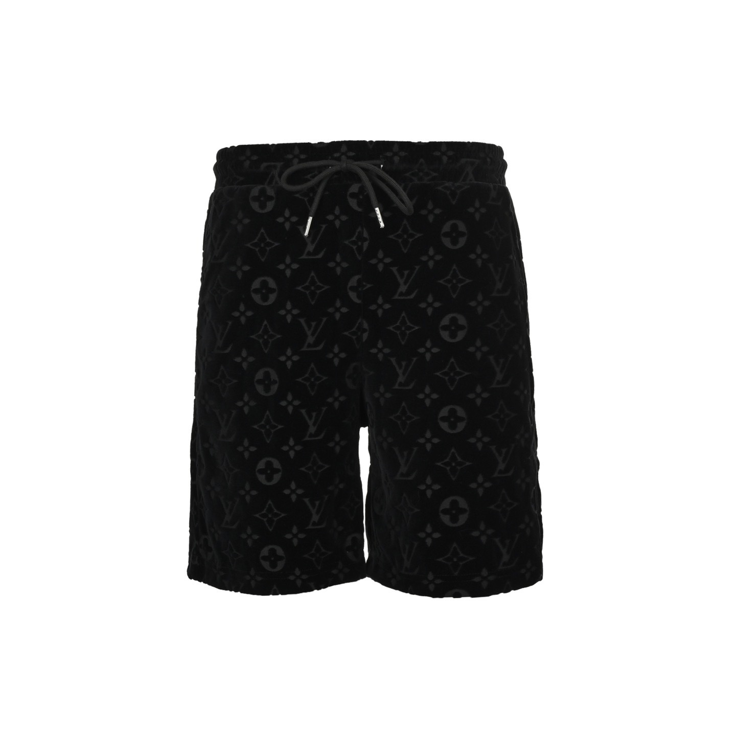 Louis Vuitton 25ss Terry Flocked Monochrome Jacquard Shorts