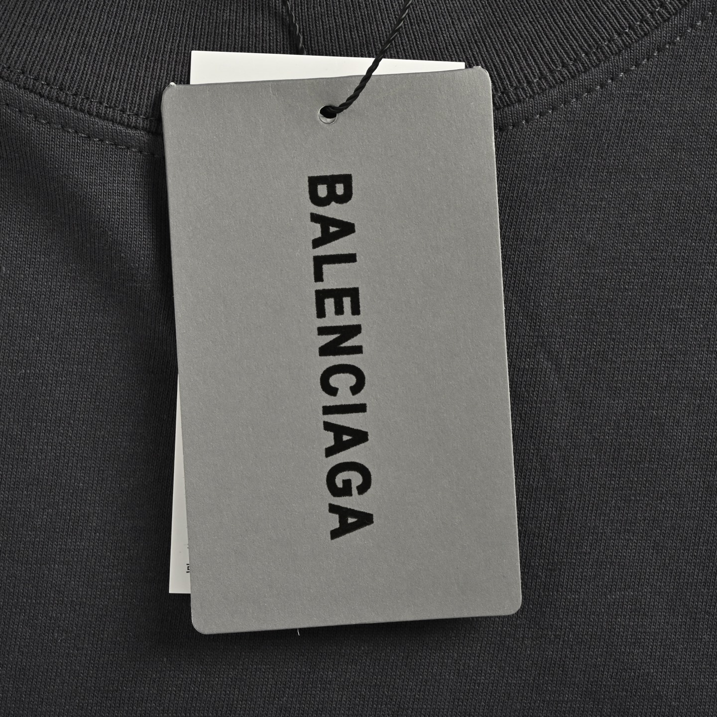 Balenciaga 25ss Gothic letter print short sleeve