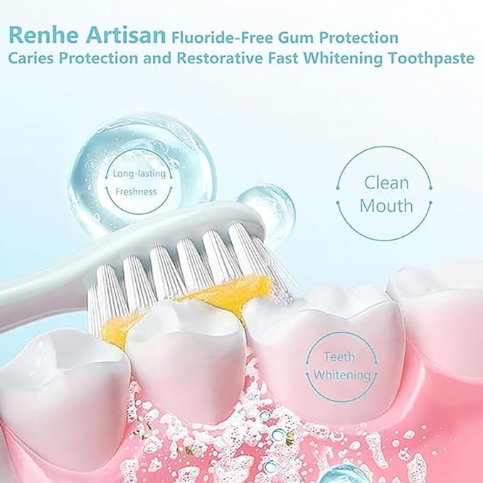 🔥Mother's Day discount 49%🔥 Fluoride-free gum protection, anti-caries repair, rapid whitening toothpaste