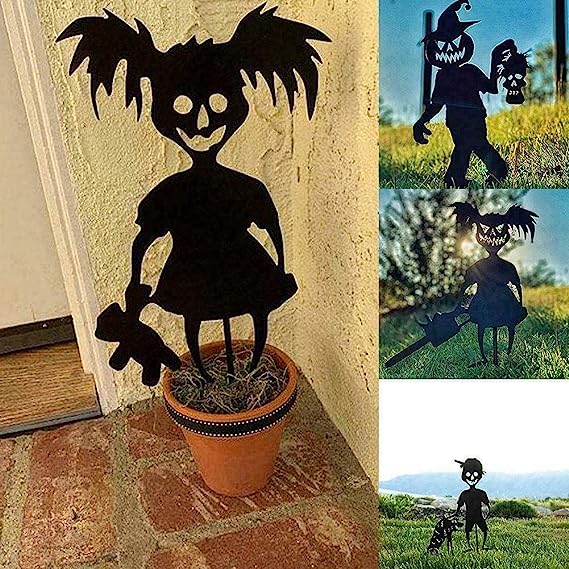 (🔥Hot Sale Now-SAVE 60% OFF)-Cute Ghost Zombie-Metal Yard Art