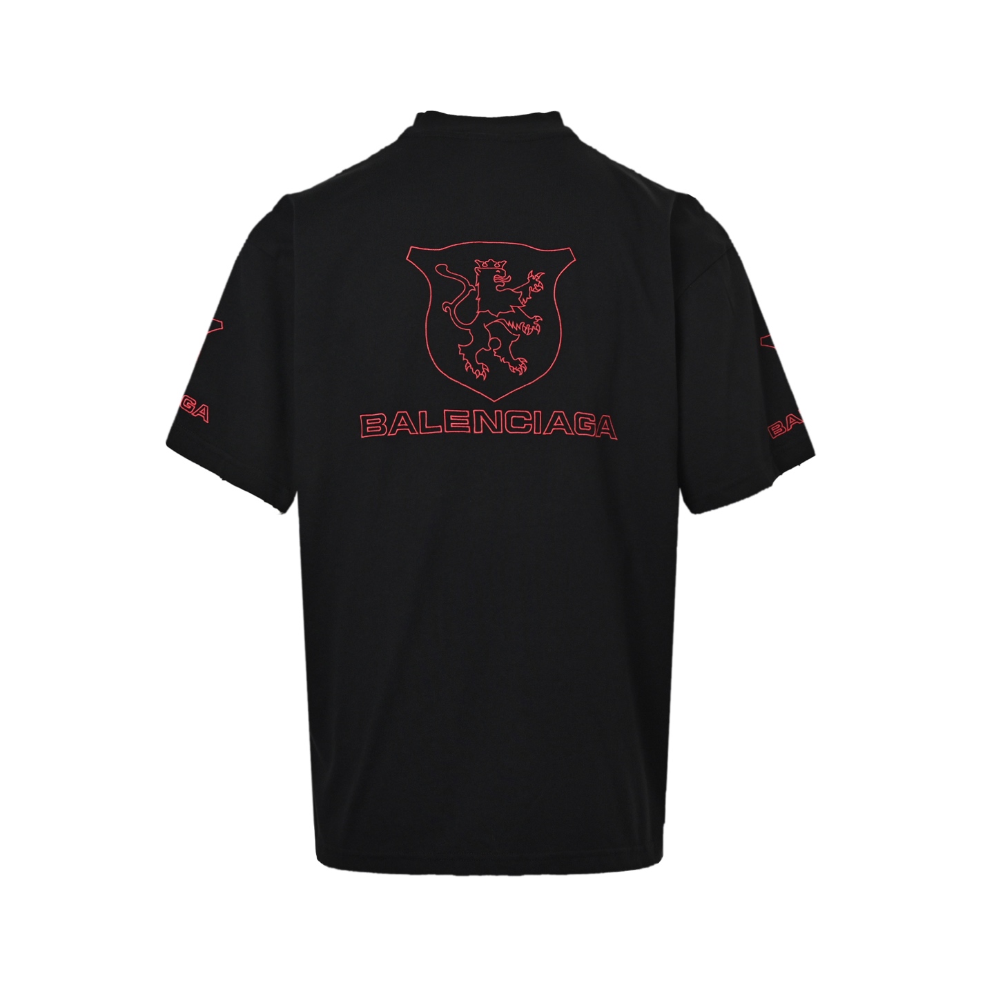 Balenciaga 25ss Manchester United embroidered short sleeve