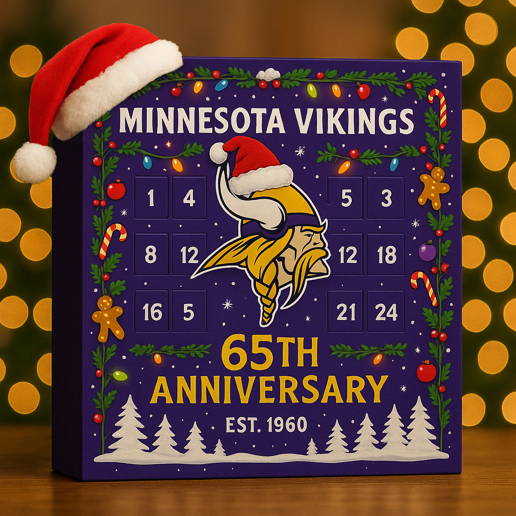 Minnesota Vikings 65th Anniversary Advent Calendar