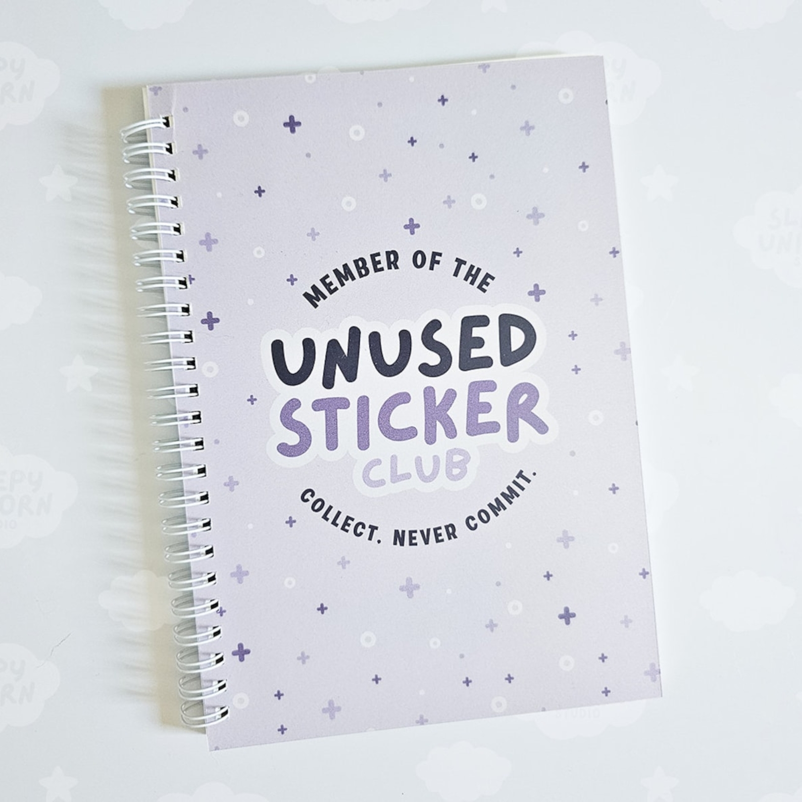 Unused Sticker Club Reusable Sticker Book for Sticker Collector