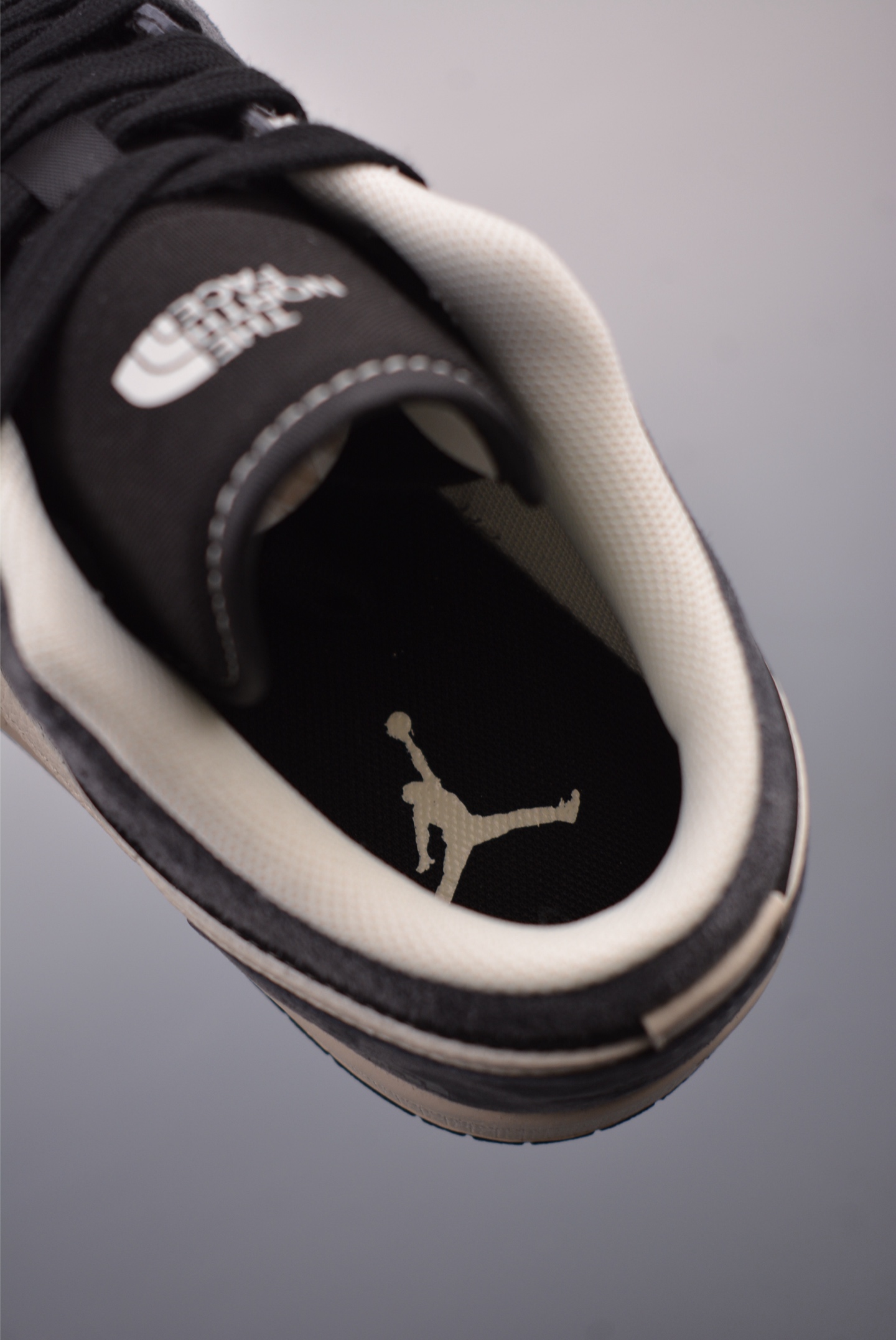 The North Face x Nike Air Jordan 1 Low OG Grey Black XX3318-510
