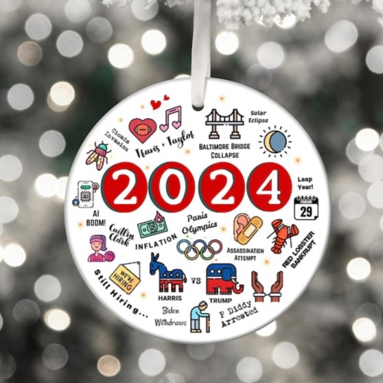 2024 Christmas Ornamen