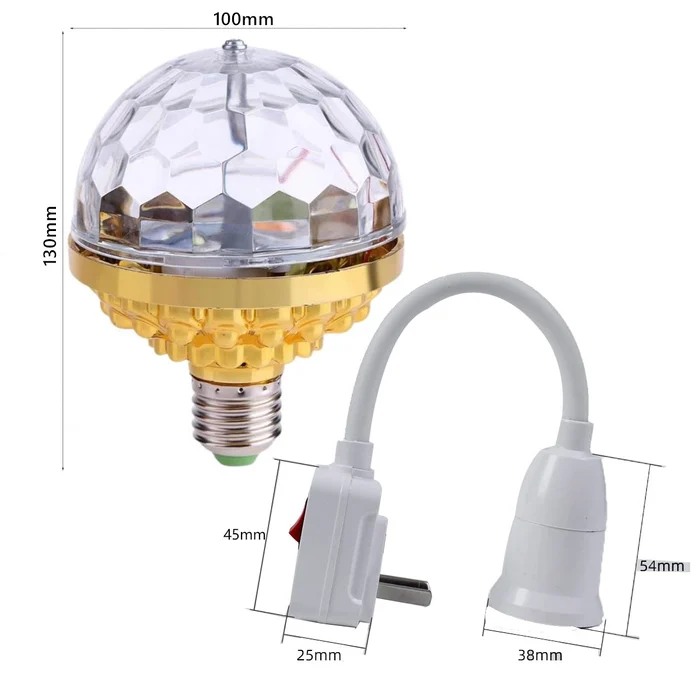 LAST DAY SAVE 49%OFF🔥Colorful Rotating Disco Ball Light - BUY MORE SAVE MORE