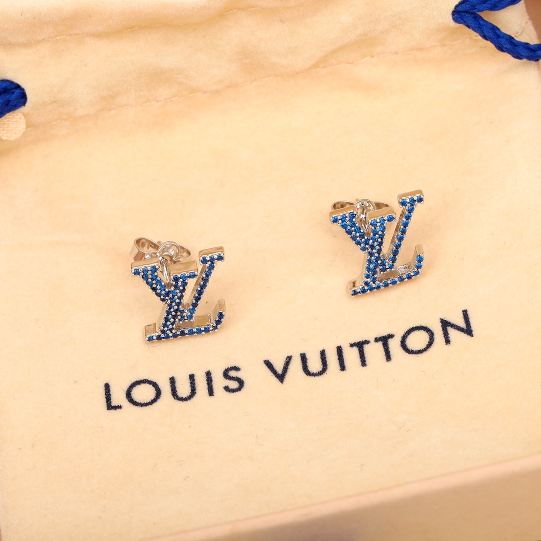 Louis Vuitton Diamond Earrings