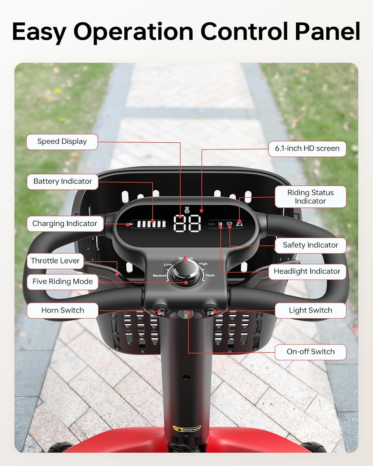 💥Clearance sale💥Folding Mobility Scooters for Seniors