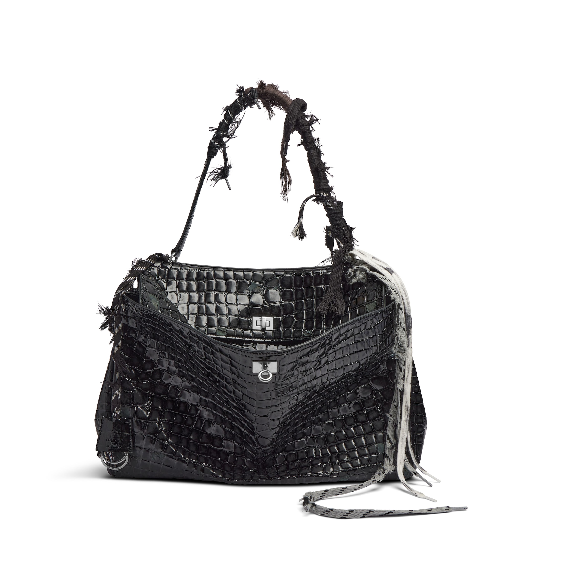 Balenciaga Rodeo Large Crocodile Tote7897442ABK61000