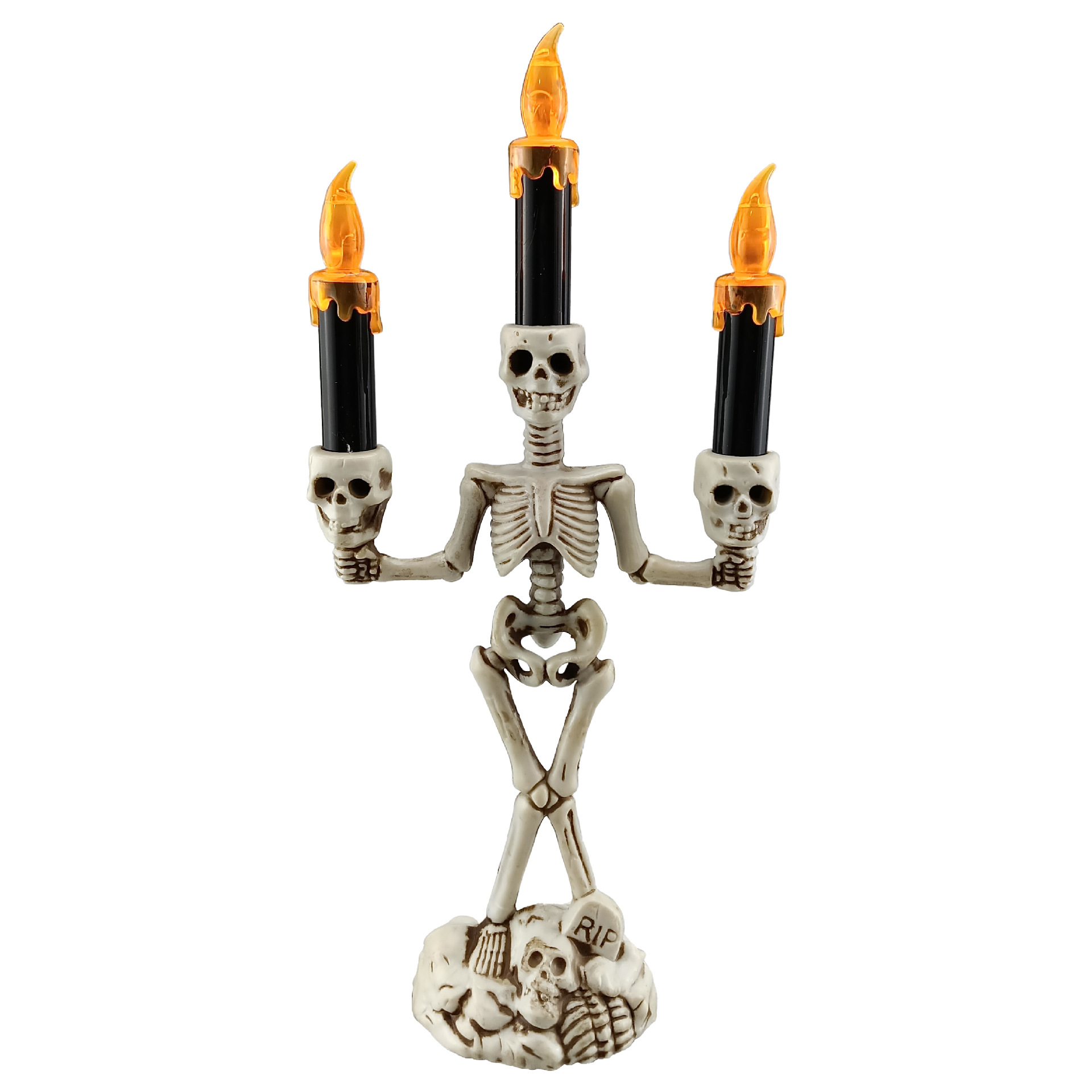 🎃Early Halloween Sale👻Skull Halloween Candelabra Decorations